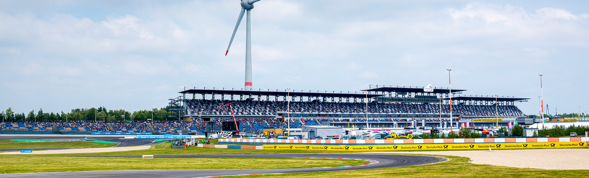 Aerial view of Eurospeedway Lausitzring