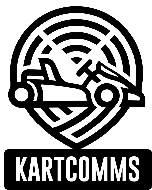 Logo of Goodwill Karting, operator of a kart track in Olen, Belgium, and provider of the KartComms radio system.