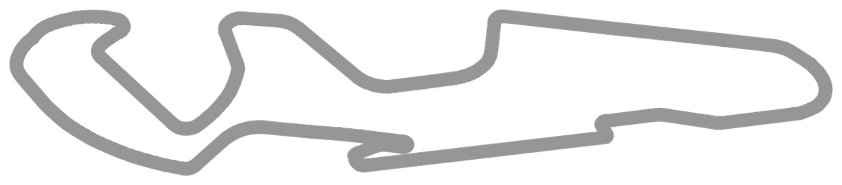 Streckenlayout MotorLand Aragón, FIA-Variante – 5,345 km