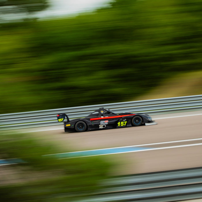 Black Norma NP02 prototype on the circuit