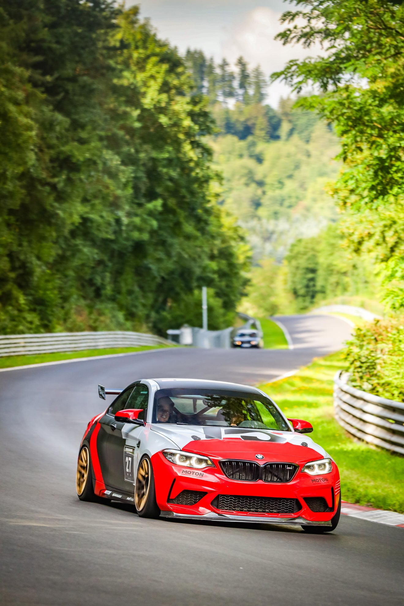 Schnellster BMW M2 Competition von 24/7 Performance auf der Nürburgring Nordschleife beim setzen einen neuen Rundenrekords.