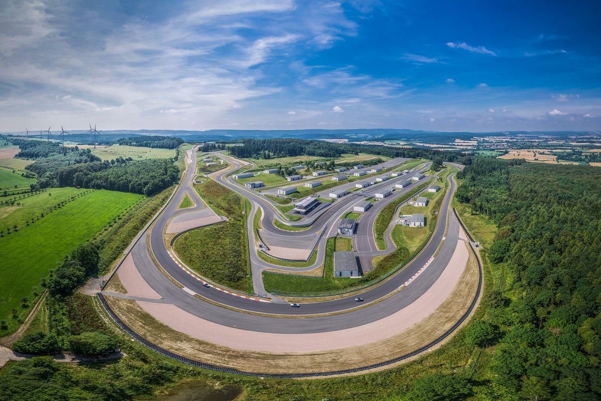 The circuit at the Bilster Berg Drive Resort in the Teutoburg Forest